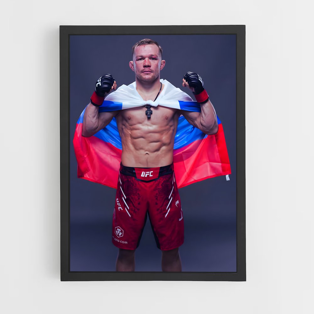 Poster Petr yan – affiche MMA (vue 2)